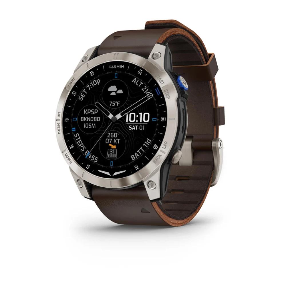 Đồng Hồ Garmin D2 Mach 1 Nâu